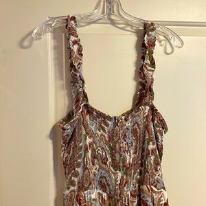 Aritzia Wilfred printed jumpsuit